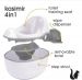 KEEEPER 4in1 Pottatuoli De Luxe nordic white