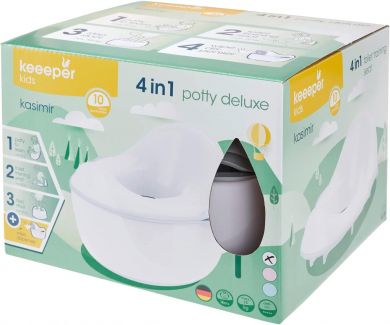 KEEEPER 4in1 Pottatuoli De Luxe nordic white